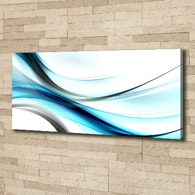 Foto canvas Abstracte golven