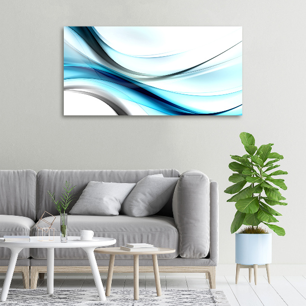 Foto canvas Abstracte golven