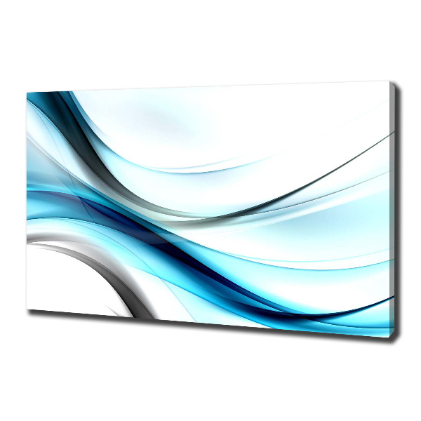 Foto canvas Abstracte golven