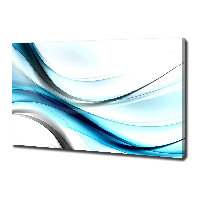 Foto canvas Abstracte golven