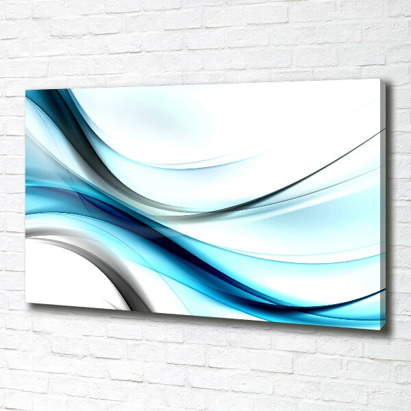 Foto canvas Abstracte golven