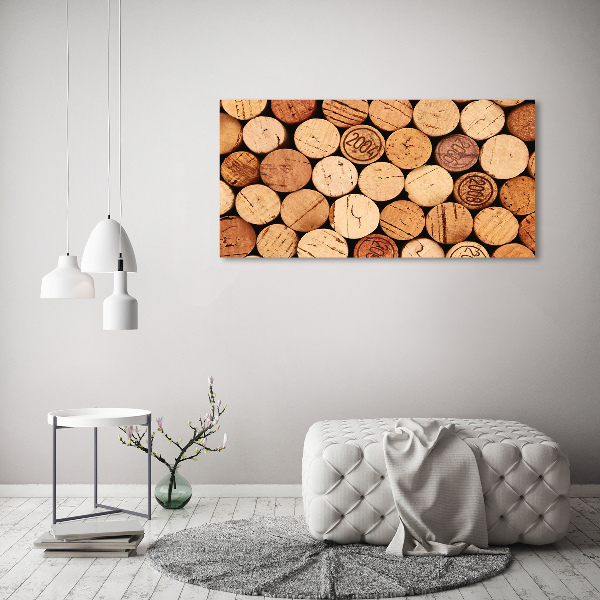 Canvas schilderij Wijnkurken