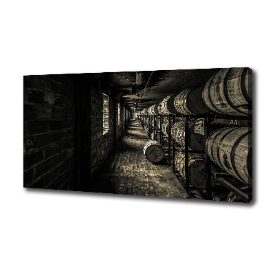 Foto obraz na płótnie Beczki Burbon