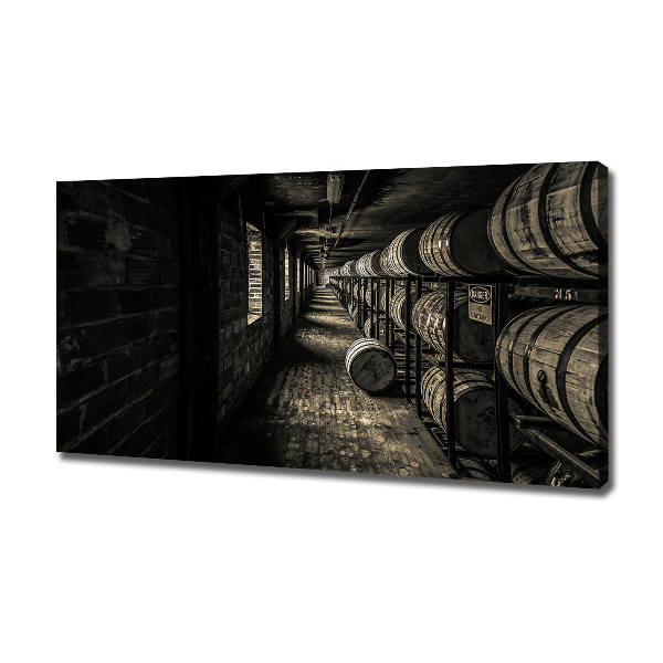 Foto obraz na płótnie Beczki Burbon
