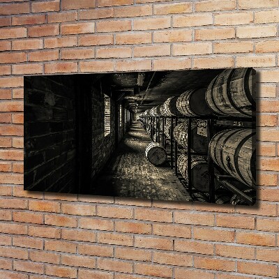 Canvas schilderij Bourbonvaten