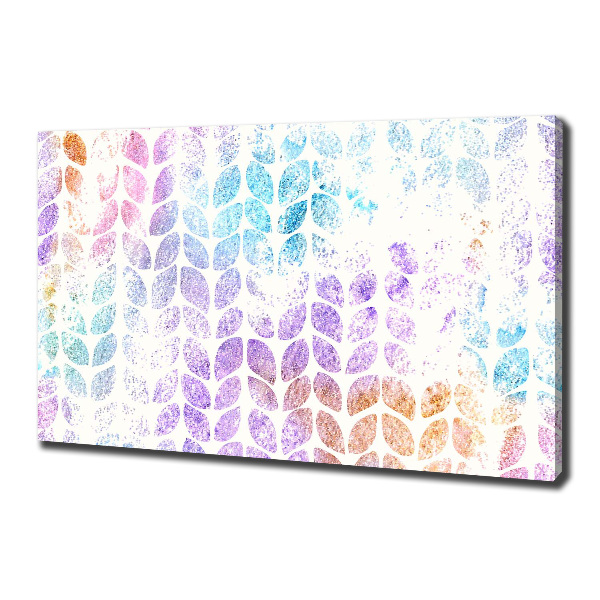 Canvas schilderij Kleurrijke bladeren