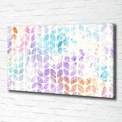 Canvas schilderij Kleurrijke bladeren