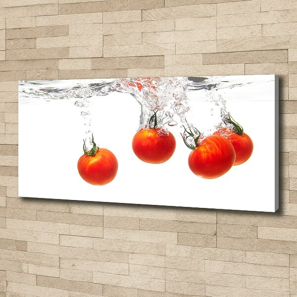 Foto canvas Tomaten onder water