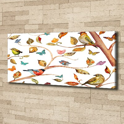 Foto op canvas Vogels en vlinders