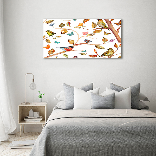 Foto op canvas Vogels en vlinders