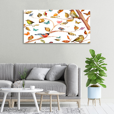 Foto op canvas Vogels en vlinders