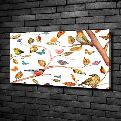 Foto op canvas Vogels en vlinders