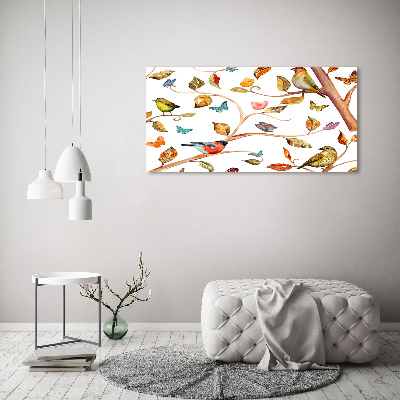 Foto op canvas Vogels en vlinders