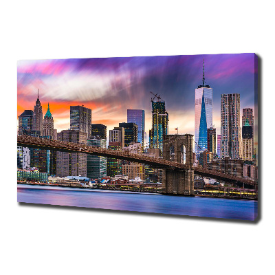 Canvas foto Manhattan, New York