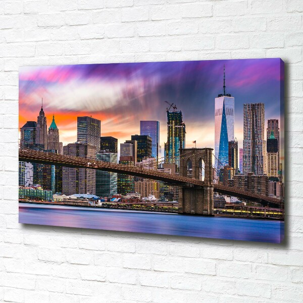 Canvas foto Manhattan, New York