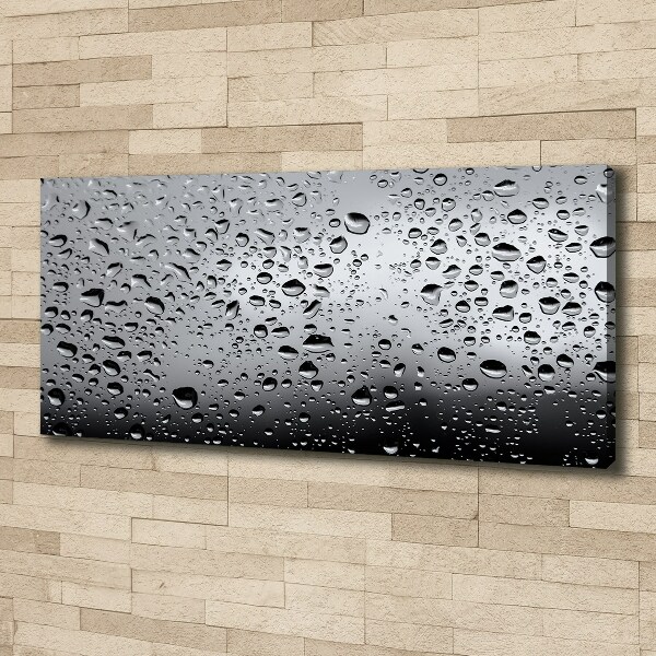 Foto canvas waterdruppels