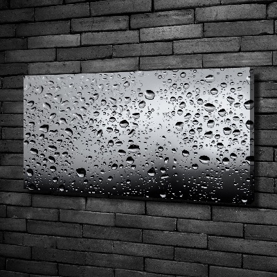 Foto canvas waterdruppels