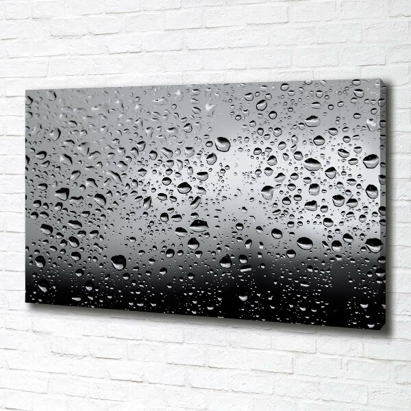 Foto canvas waterdruppels