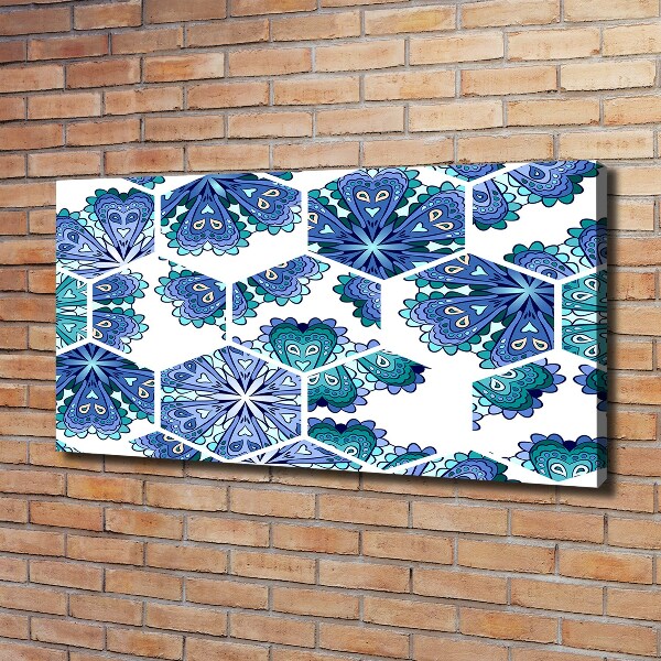 Canvas foto Mandala-elementen