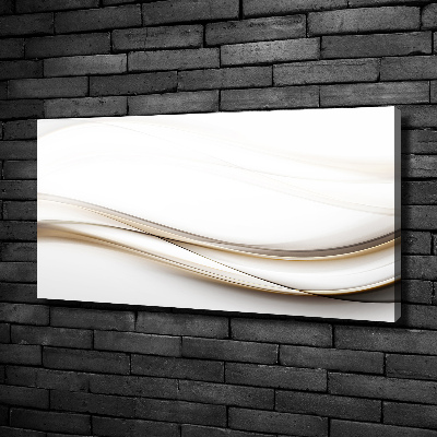 Foto op canvas Abstracte golven