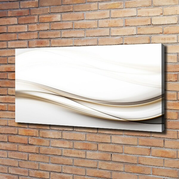 Foto op canvas Abstracte golven