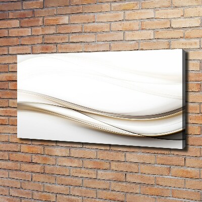 Foto op canvas Abstracte golven