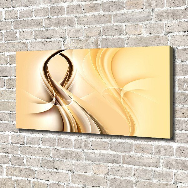 Canvas foto Abstracte golven