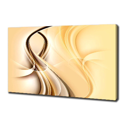 Canvas foto Abstracte golven