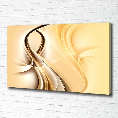 Canvas foto Abstracte golven