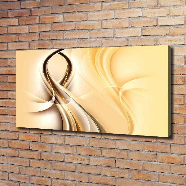 Canvas foto Abstracte golven