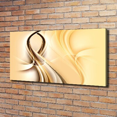 Canvas foto Abstracte golven