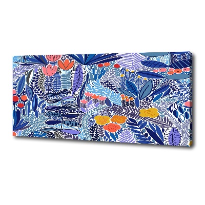 Foto obraz na płótnie Kwiecisty wzór