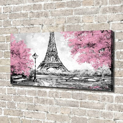 Foto canvas Eiffeltoren Parijs