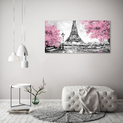 Foto canvas Eiffeltoren Parijs