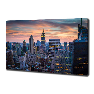 Canvas schilderij Manhattan, New York