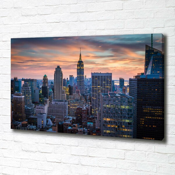 Canvas schilderij Manhattan, New York