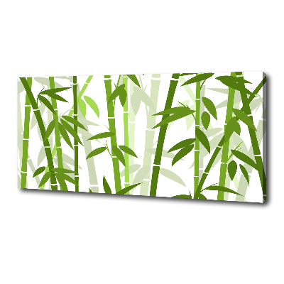 Schilderij op canvas Bamboe