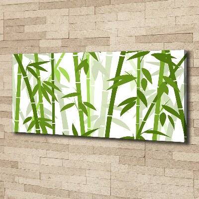 Schilderij op canvas Bamboe