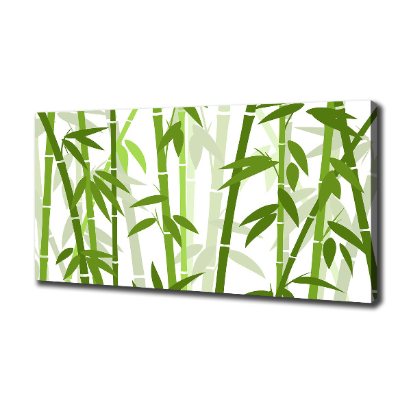 Schilderij op canvas Bamboe
