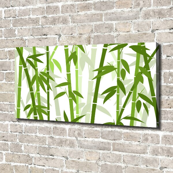 Schilderij op canvas Bamboe