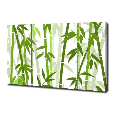 Schilderij op canvas Bamboe