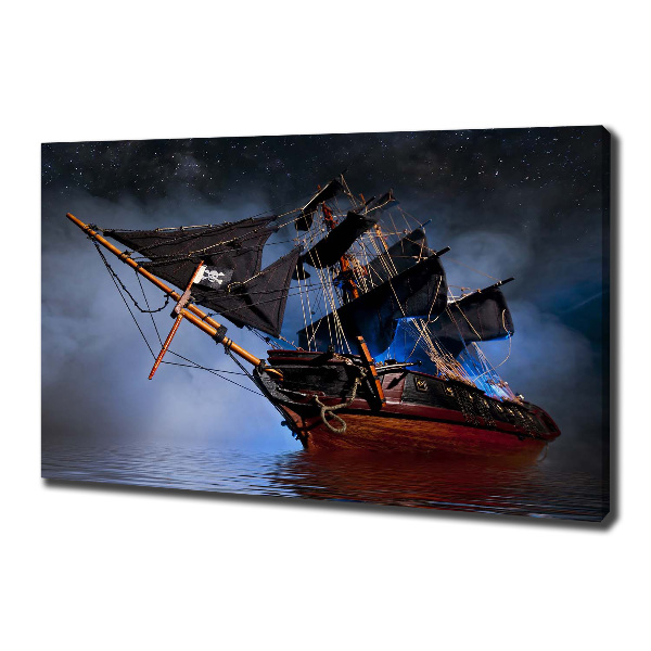 Foto op canvas Piratenschip