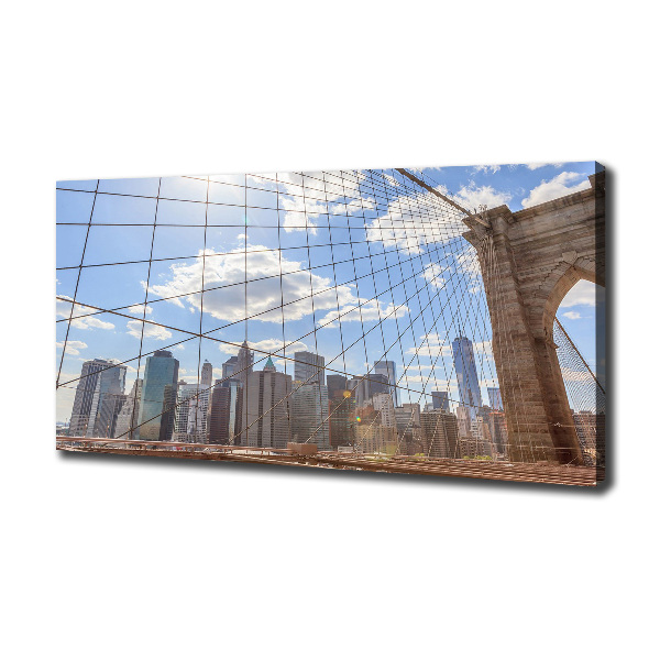 Foto canvas New York Bridge
