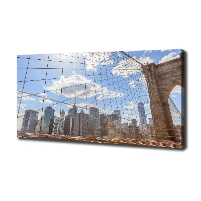 Foto canvas New York Bridge