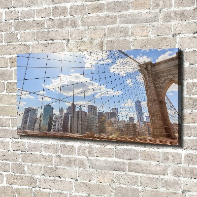 Foto canvas New York Bridge