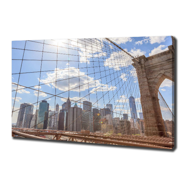 Foto canvas New York Bridge