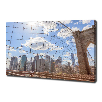 Foto canvas New York Bridge