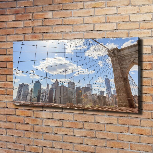 Foto canvas New York Bridge