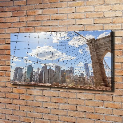 Foto canvas New York Bridge