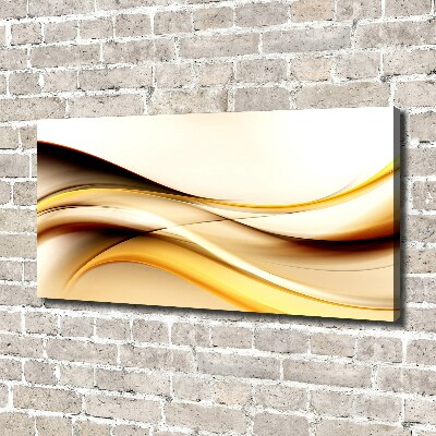 Canvas schilderij Abstracte golven